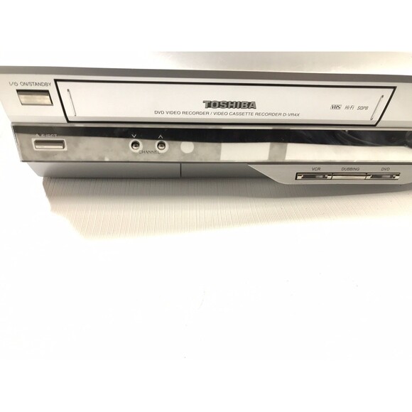 Toshiba DVD Recorder VCR VHS Combo D-VR4XSU Dubbing No Remote Working Tested - Picture 9 of 12